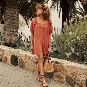 Doen Josette Dress In Tierra Color Size Small